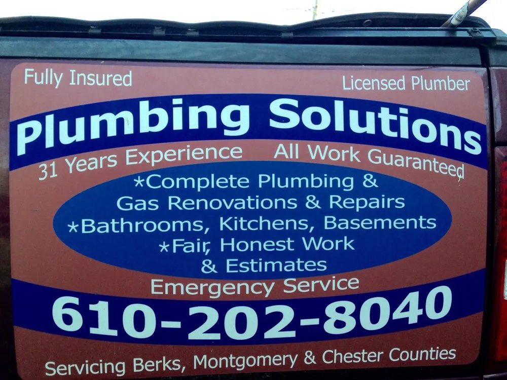 Slide of Plumbing Solutions