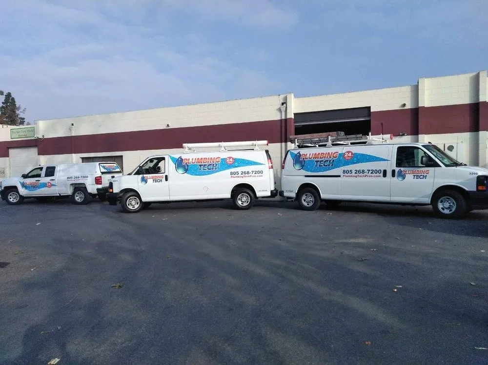 Slide of Plumbing Tech