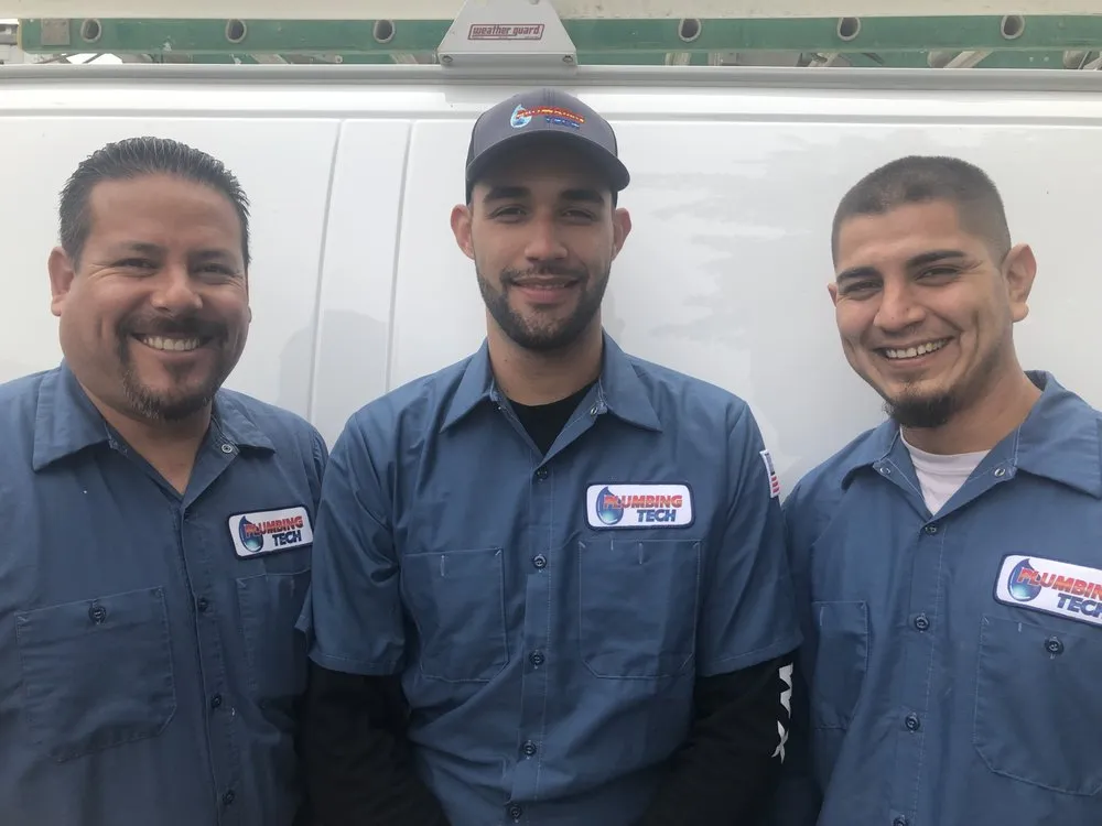 Slide of Plumbing Tech