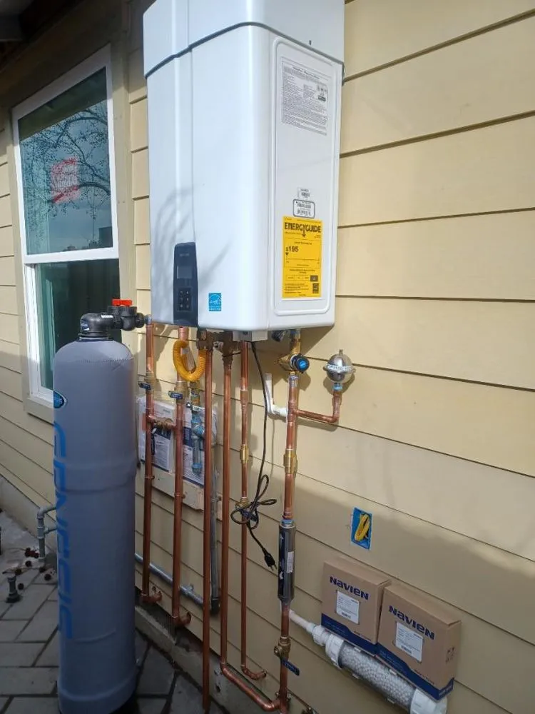 Slide of Plumbing Tech