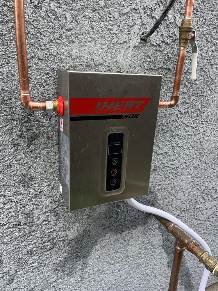 Slide of Plumbing Tech