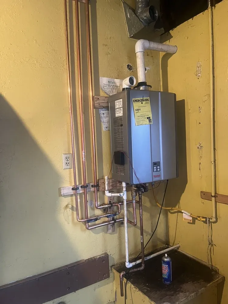 Slide of Plumbing Tech