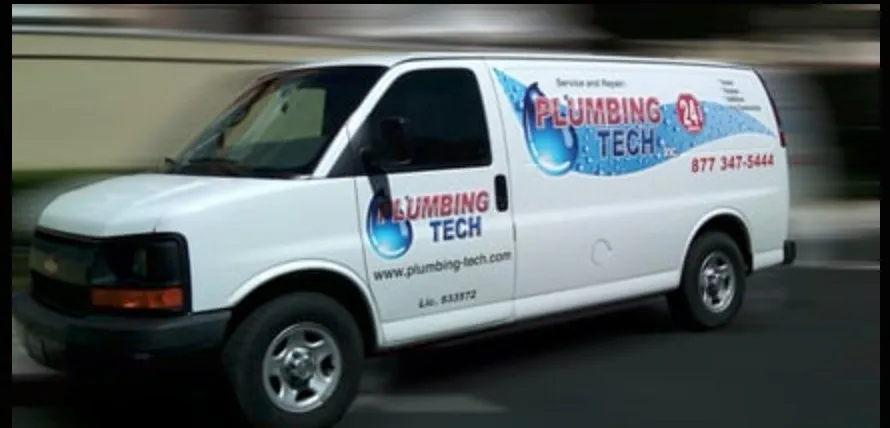 Slide of Plumbing Tech