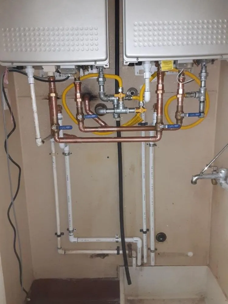 Slide of Plumbing Techniques and Mechanical