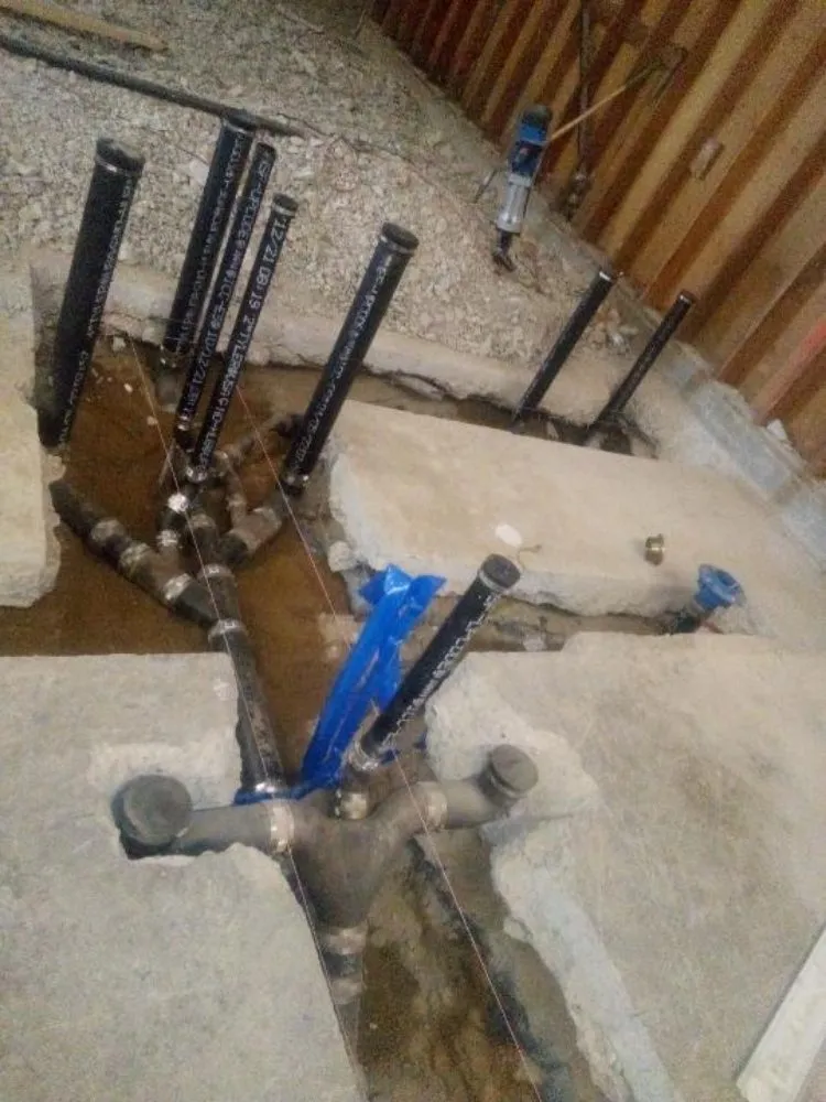 Slide of Plumbing Techniques and Mechanical