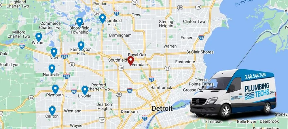 Slide of Plumbing Techs of Michigan