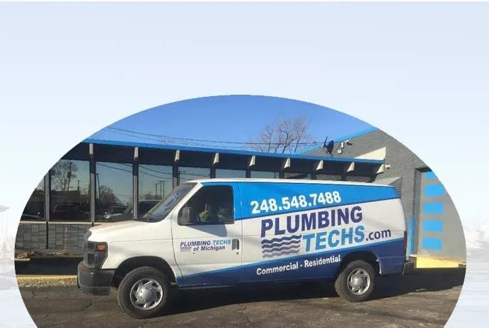 Slide of Plumbing Techs of Michigan