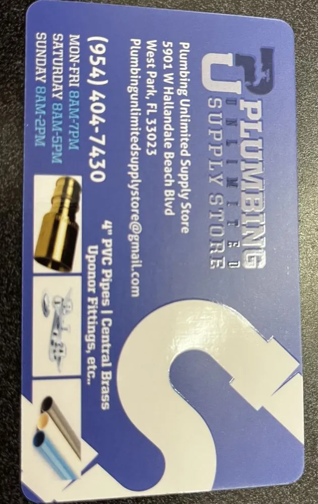 Slide of Plumbing Unlimited Supply Store