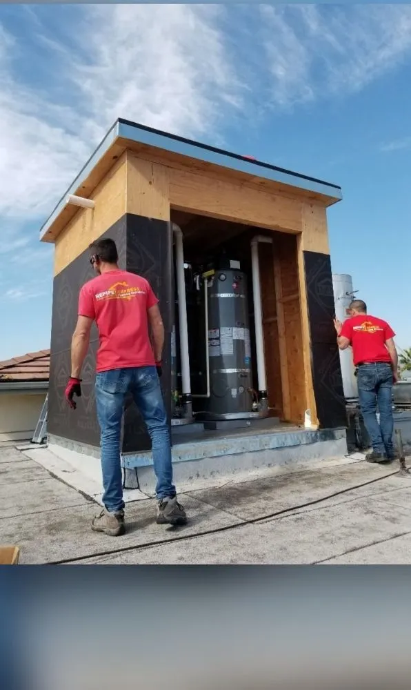 Slide of Plumbing Upgrade