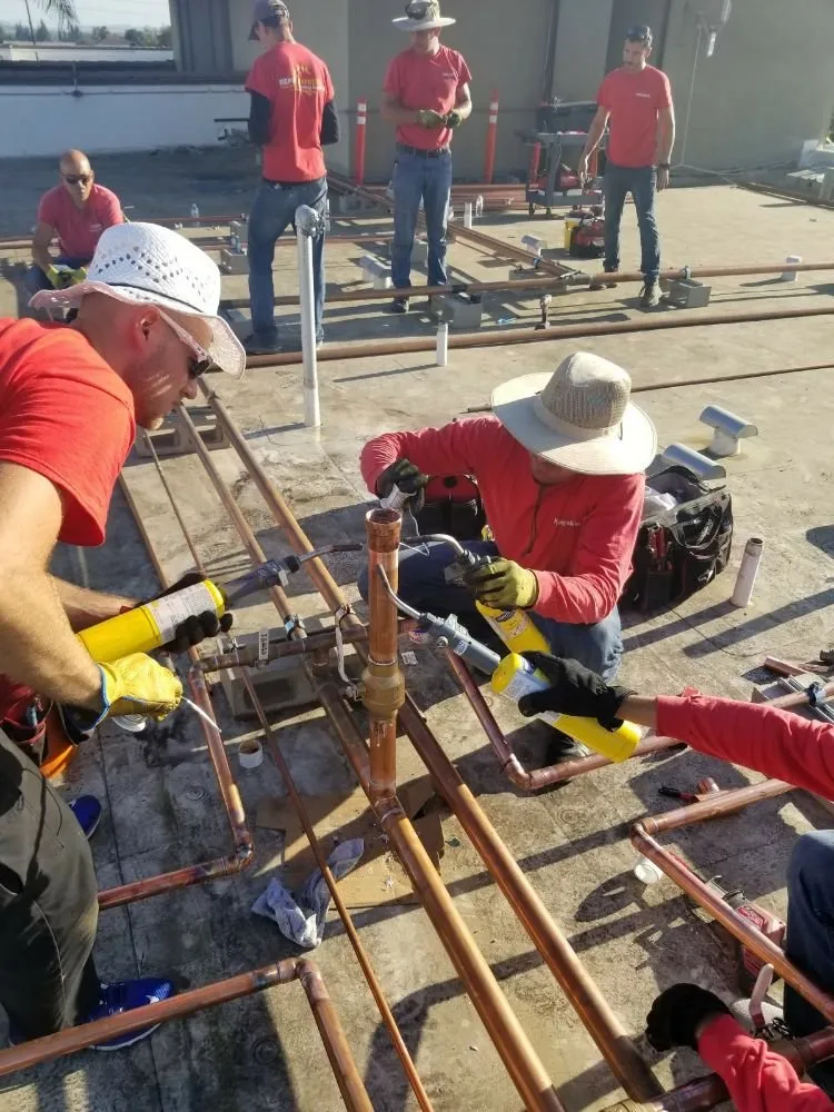 Slide of Plumbing Upgrade