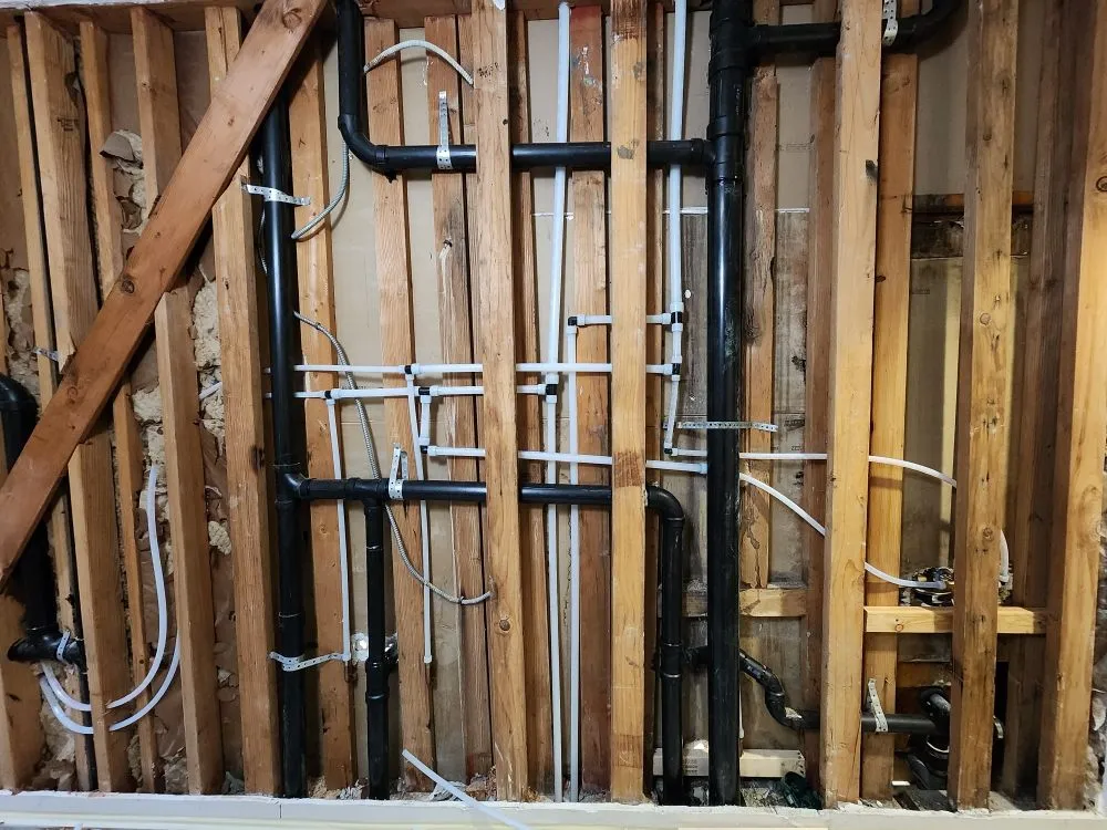 Slide of Plumbing Upgrade