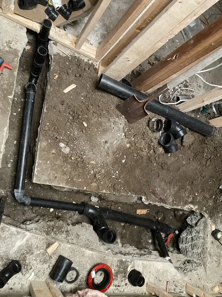 Slide of Plumbing Work Pros Service