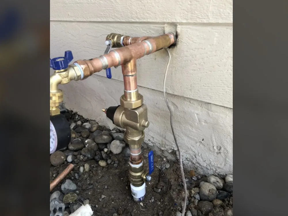 Slide of Plumbing Works