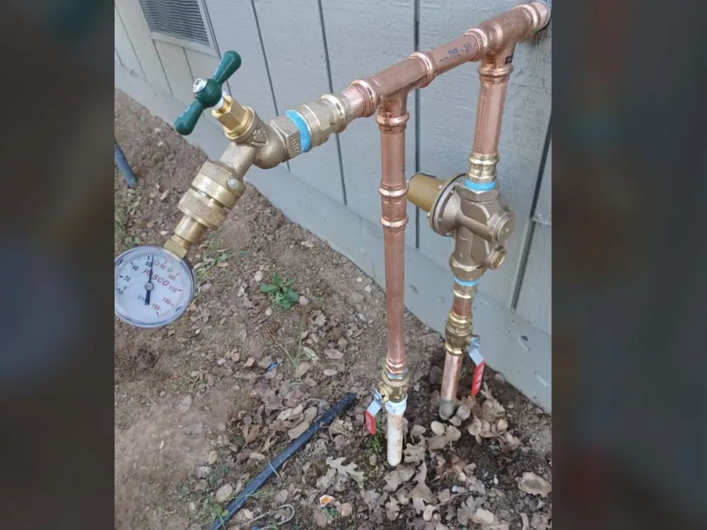 Slide of Plumbing Works