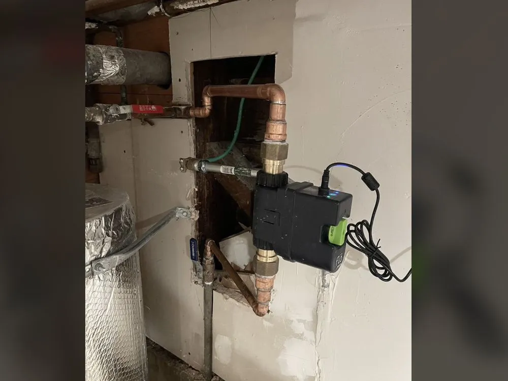 Slide of Plumbing Works