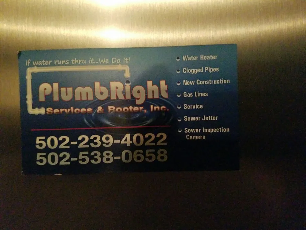 Slide of PlumbRight Services & Rooter