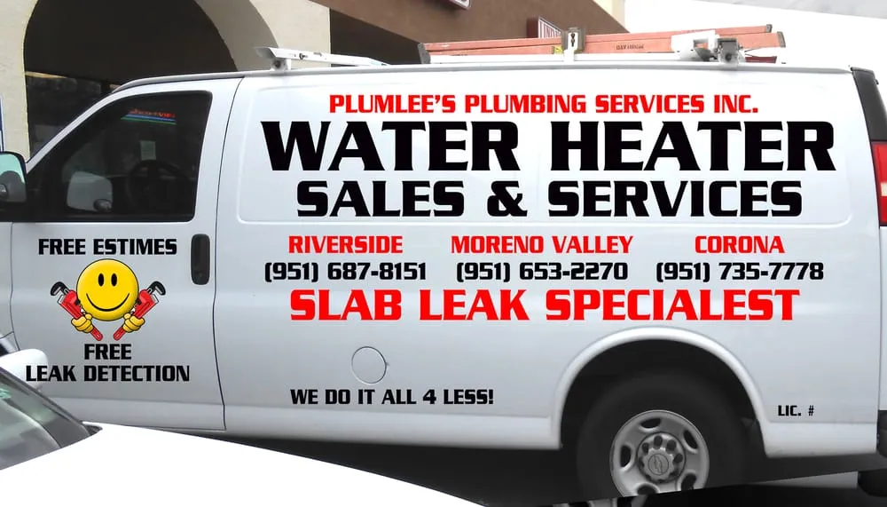 Slide of Plumlee's Plumbing Services