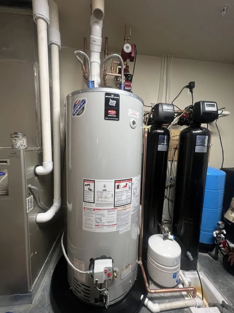 Slide of Plunge, a plumbing company