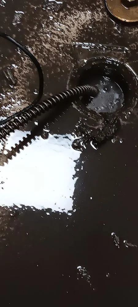 Slide of Pm drain cleaning