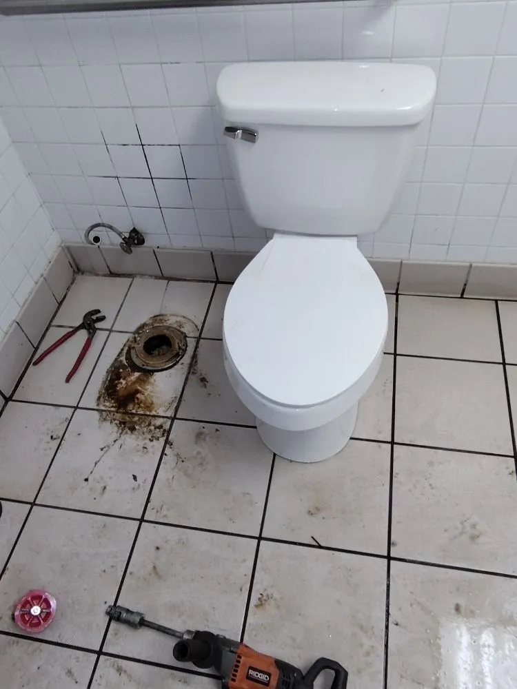 Slide of Pm drain cleaning