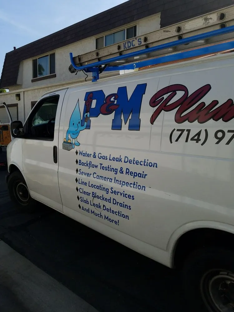 Slide of P&M Plumbing