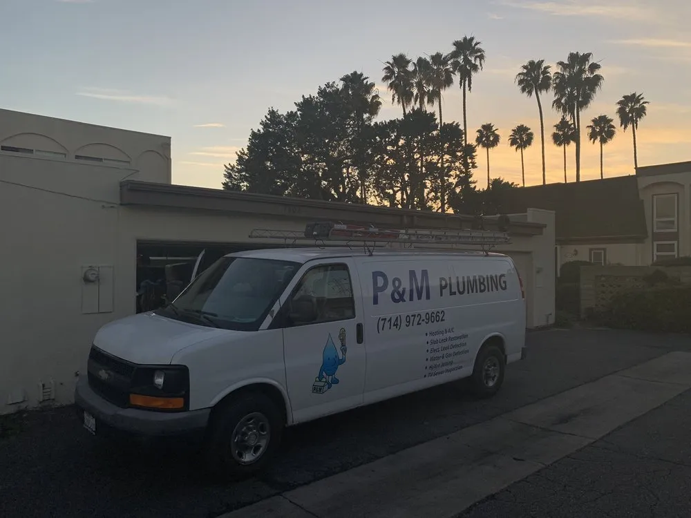 Slide of P&M Plumbing