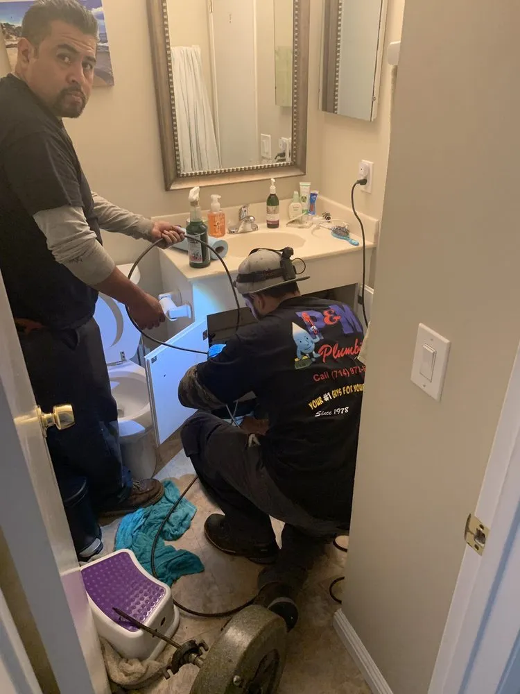 Slide of P&M Plumbing