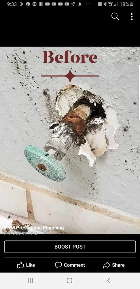 Slide of P&M Prestigious Plumbing
