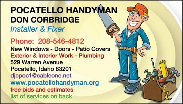 Professional plumbing repair for homes in Pocatello, ID by Pocatello Handyman