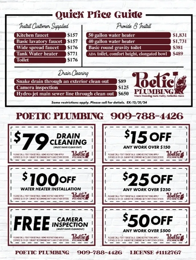 Slide of Poetic Plumbing