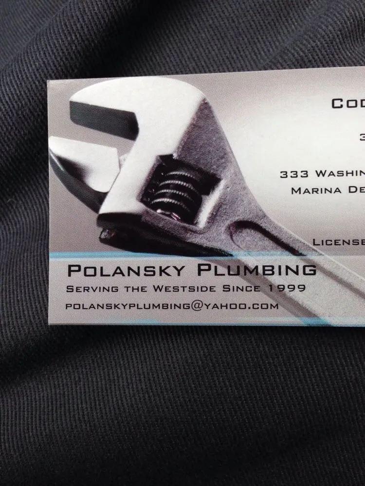 Slide of Polansky Plumbing
