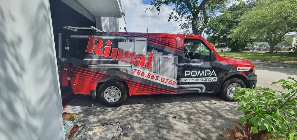 Slide of Pompa Plumbing Group