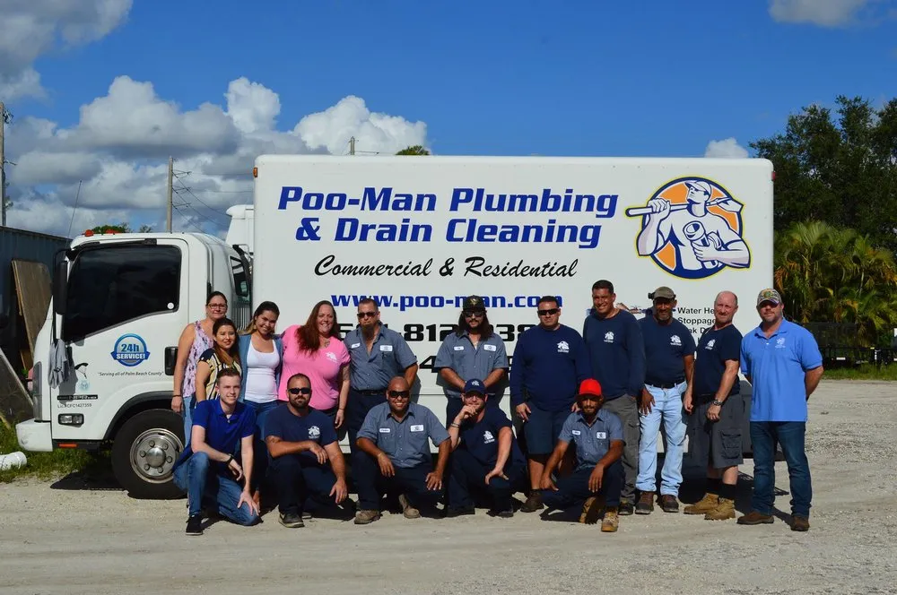 Slide of Poo-Man Pumping and Drain Cleaning