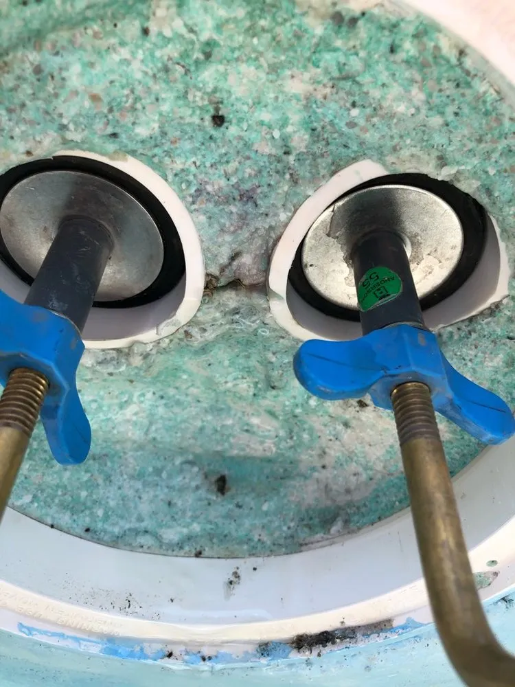 Slide of Pool Leak Inspections