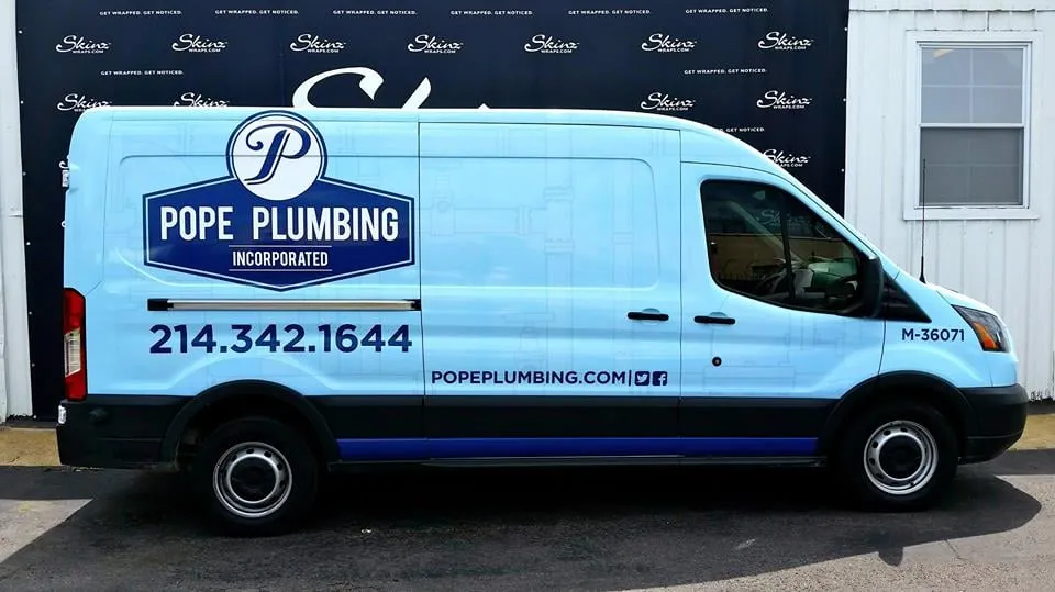 Slide of Pope Plumbing
