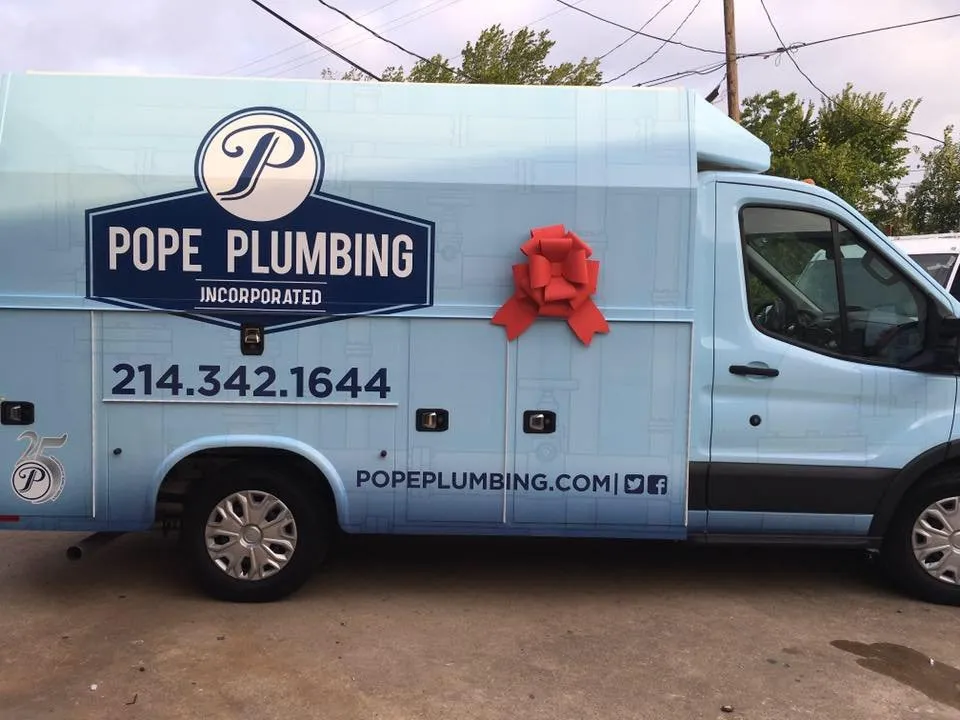 Slide of Pope Plumbing