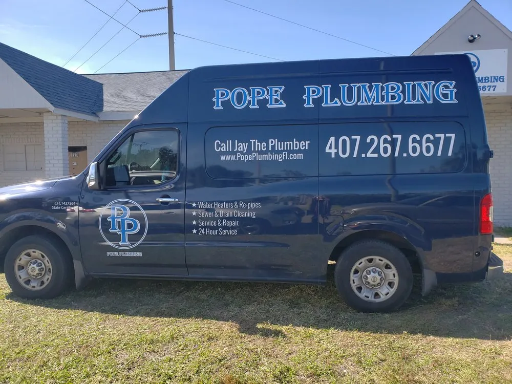 Slide of Pope Plumbing