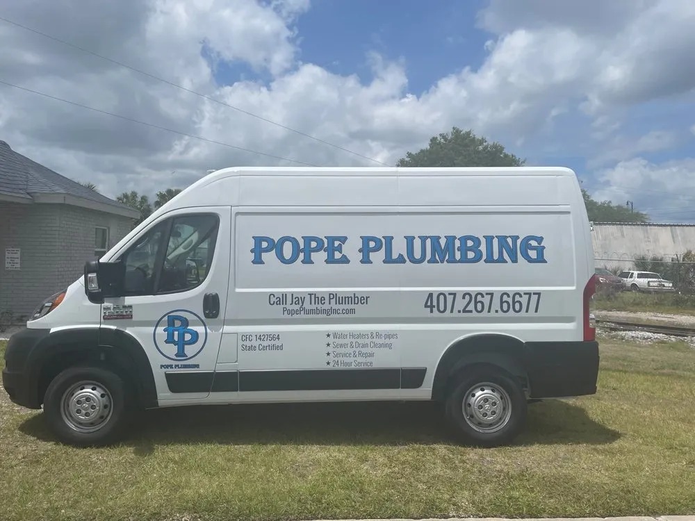 Slide of Pope Plumbing