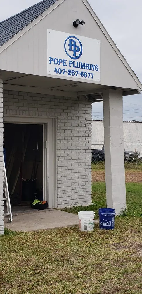 Slide of Pope Plumbing