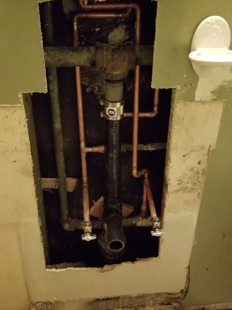Slide of Popeye's Platinum Plumbing