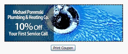 Slide of Poremski, Michael & Son Plumbing