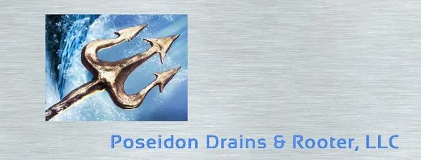 Poseidon Drains & Rooter Logo