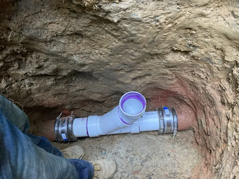 Slide of Positive Flow Drain Services