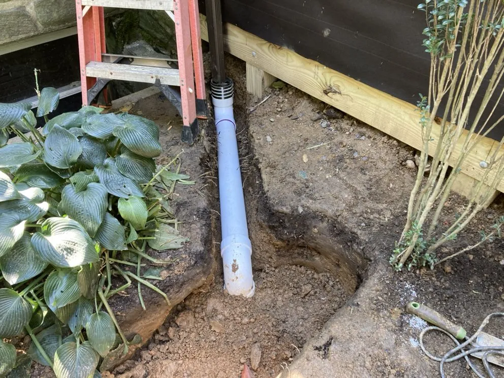 Slide of Positive Flow Drain Services