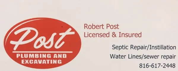 Post Plumbing & Excavating Logo