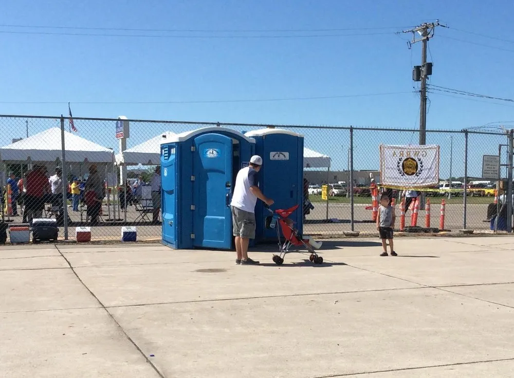 Slide of Potty Shacks