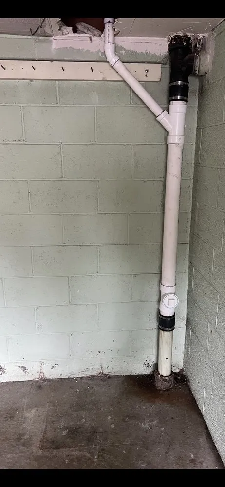 Slide of Pouring Rain Plumbing