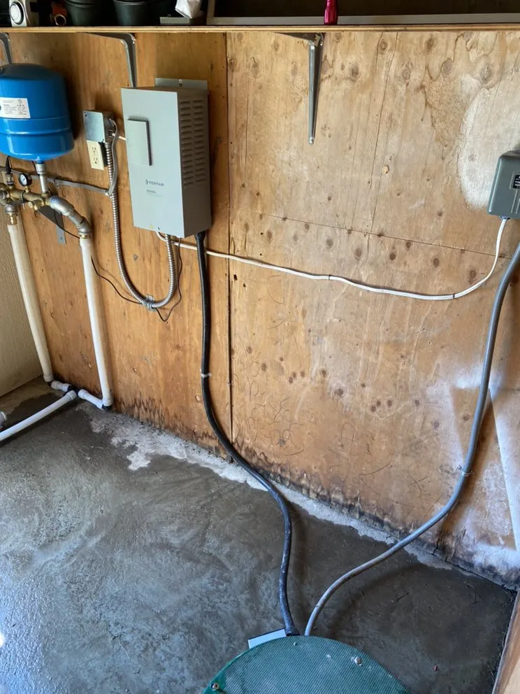 Slide of POW Backflow Testing