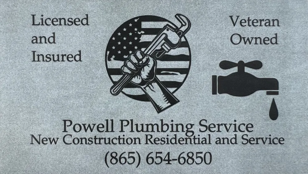 Emergency plumbing repair for homes in Sevierville, TN by Powell Plumbing Service
