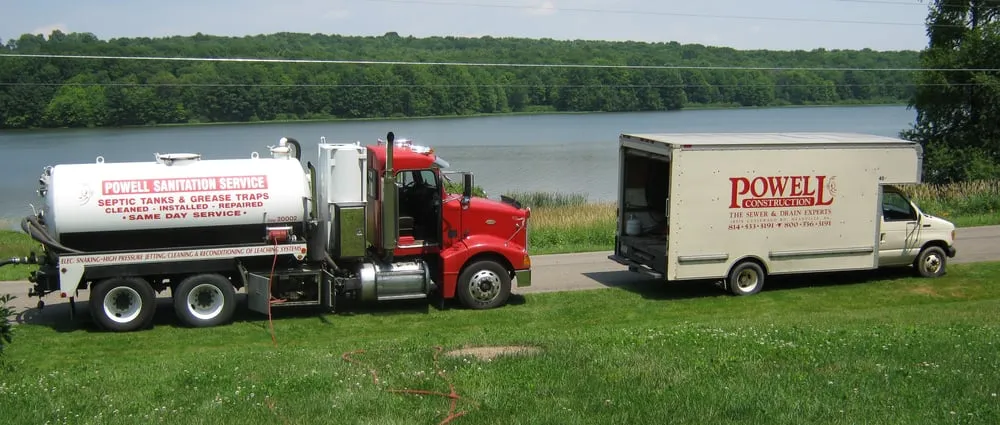 Slide of Powell Sanitation & Construction